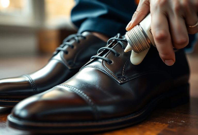 Enhancing Shoe Colour with Darker Shoe Cream Tips