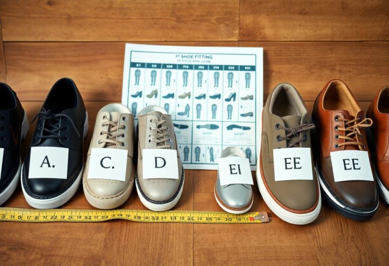 Shoe Width Letters Explained: Choose Your Perfect Fit