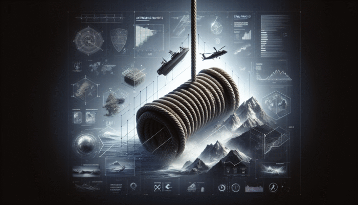A rugged survival rope symbolising strength and durability in harsh conditions.