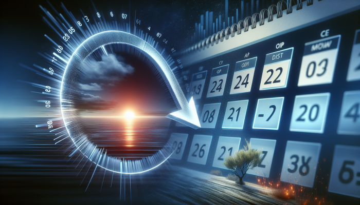 Examining the Impact of Debt Consolidation on Future Loans: Short-Term Effects Explained | DCL A credit report showing a temporary score dip, with a calendar and a graph indicating long-term financial improvement.