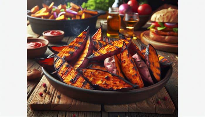 Smoked Sweet Potato Wedges: A Delicious Snack Option