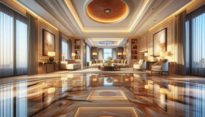 Travertine Floor Polishing: Elevate Your Home’s Style