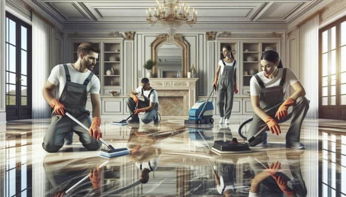 Expert Professionals for Marble Floor Cleaning Services