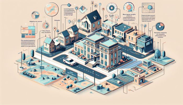 Infographic guide on buying entry-level properties in Colesberg, with local insights, trends, and area map.