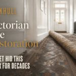 Victorian Tile Restoration Found Beneath Carpet