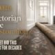 Victorian Tile Restoration Found Beneath Carpet