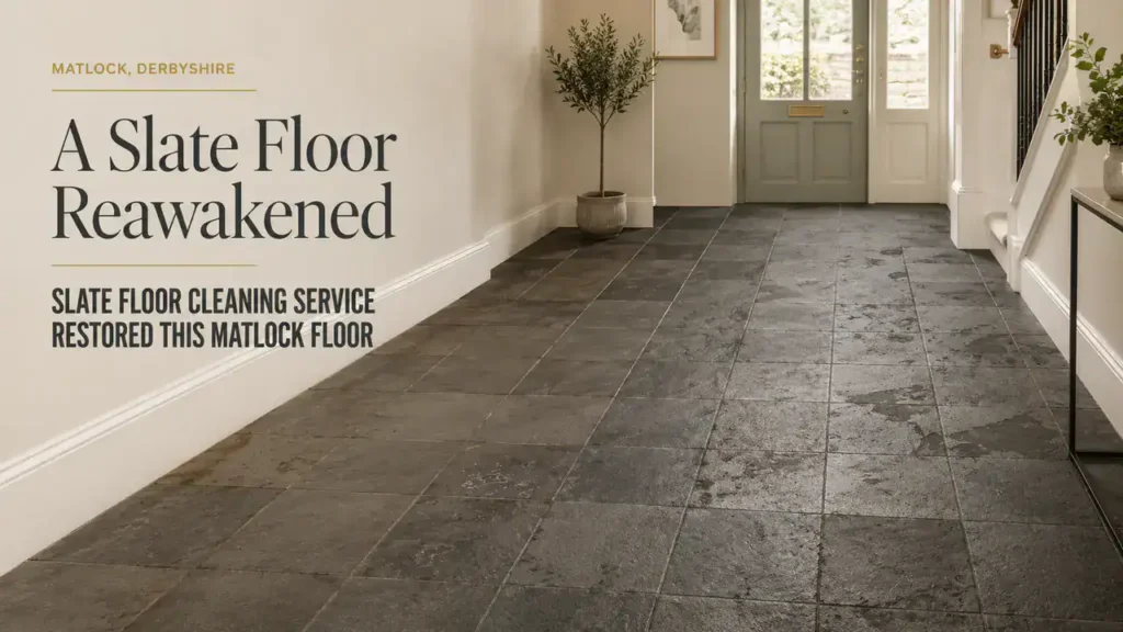 Slate Floor Cleaning Service in Matlock Revitalises Your Floors