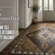 Victorian Tile Colours Showcase in the Trinity Hallway