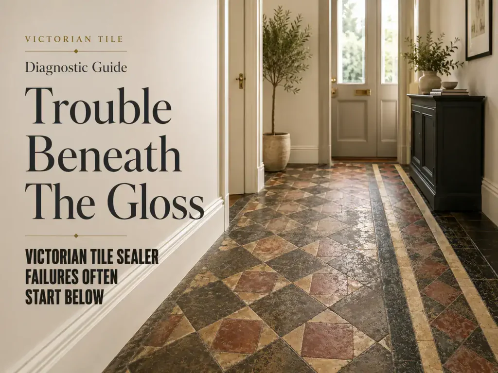 Victorian Tile Sealer Problems Start Beneath the Surface