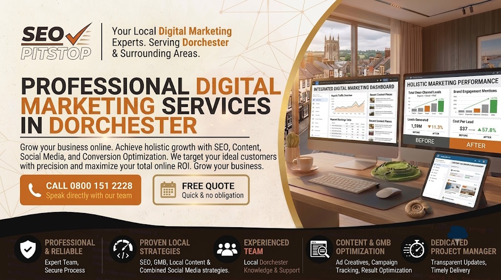 Digital Marketing Strategies for Small Businesses in Dorchester